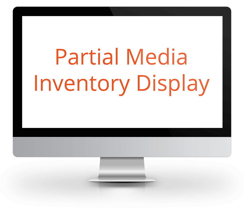 Partial Media Inventory Display DSP Promotion
